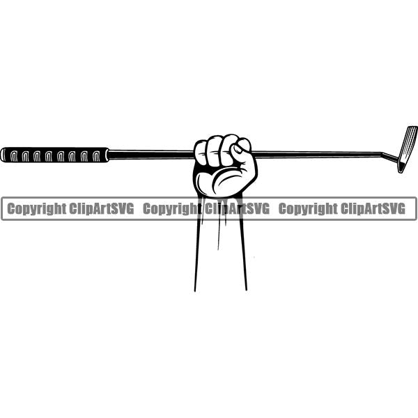 Sports Game Golf Club ClipArt SVG