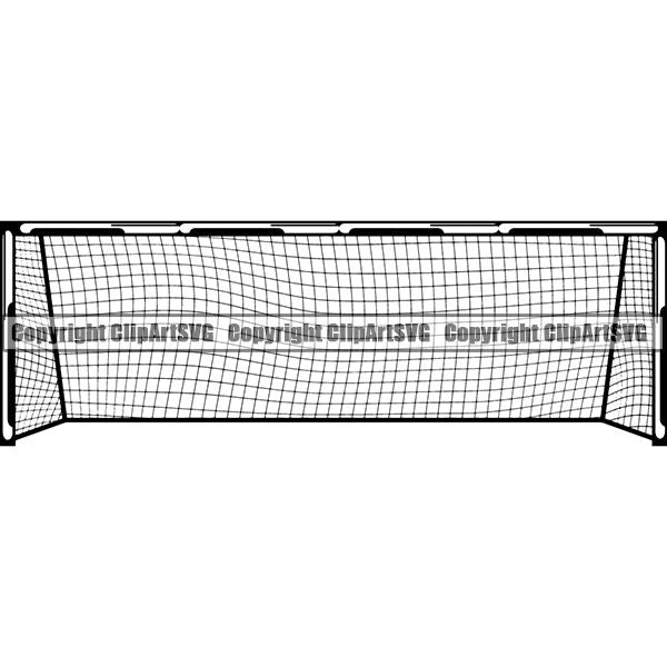 Sports Soccer Net ClipArt SVG