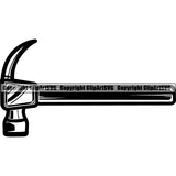 Construction Building Repair Service Hammer ClipArt SVG