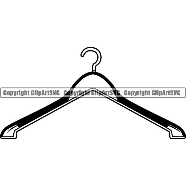 Maid Cleaning Service Housekeeping Housekeeper Hanger ClipArt SVG