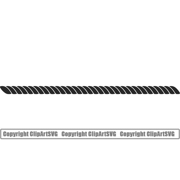 Rope Design Element Nautical Ship Sailing Boat Boating Sail Sailboat Knot ClipArt SVG