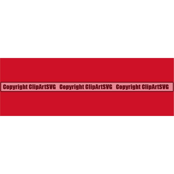 Country Flag Square Indonesia ClipArt SVG