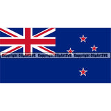 Country Flag Square New Zealand ClipArt SVG