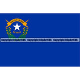 State Flag Square Nevada ClipArt SVG