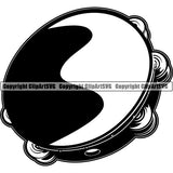 Music Musical Instrument Tambourine rfcdc ClipArt SVG