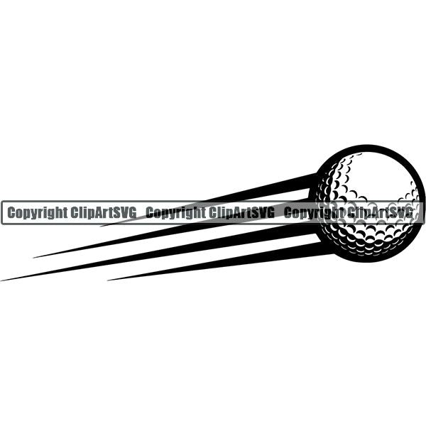 Sports Game Golf Motion ClipArt SVG