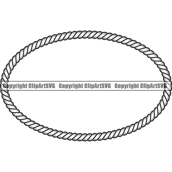 Rope Design Element Nautical Ship Sailing Boat Boating Sail Sailboat Knot ClipArt SVG