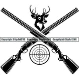Sports Game Hunting Fishing Hunt Fish Logo ClipArt SVG