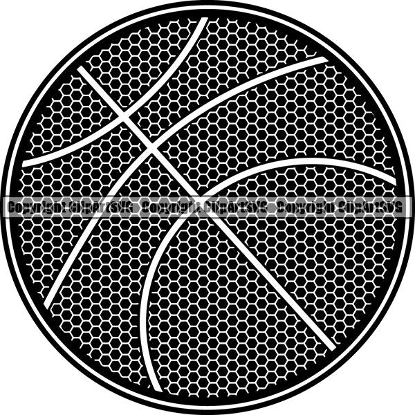 Sports Game Basketball ClipArt SVG