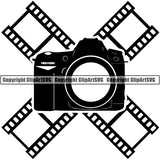 Photography Photographer Photograph Camera Shutter Speed Logo ClipArt SVG