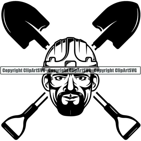 Construction Building Repair Service Logo ClipArt SVG