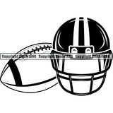 Sports Game Football ClipArt SVG