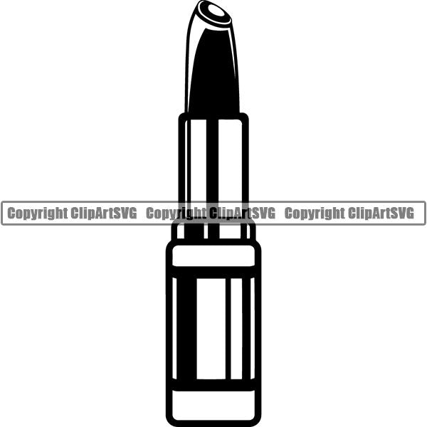 Fashion Beauty Cosmetology Cosmetics Makeup Lip Stick 5tgtyt6 ClipArt SVG