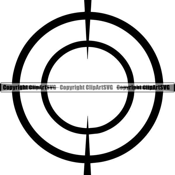 Sports Game Hunting Fishing Hunt Fish Rifle ClipArt SVG