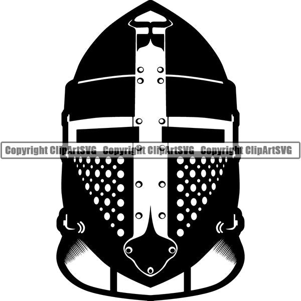 Knight Gladiator Medieval Warrior Sword ClipArt SVG