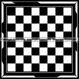 Game Checkers Board Chess ClipArt SVG