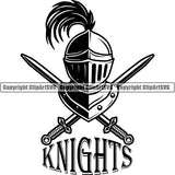 Knight Gladiator Medieval Warrior Sword ClipArt SVG
