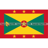 Country Flag Square Grenada ClipArt SVG