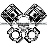 Mechanic Repair Shop Garage Logo ClipArt SVG