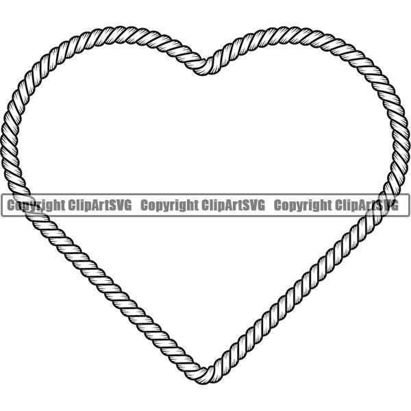 Rope Design Element Nautical Ship Sailing Boat Boating Sail Sailboat Knot ClipArt SVG