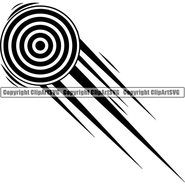 Sports Game Archery Motion ClipArt SVG