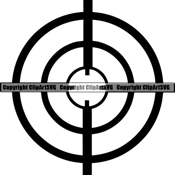 Sports Game Hunting Fishing Hunt Fish Rifle ClipArt SVG