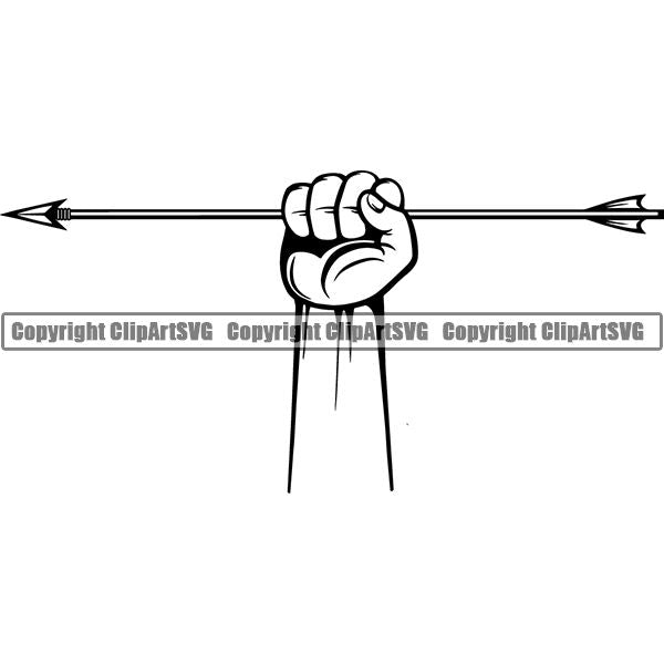 Sports Game Archery Arrow ClipArt SVG