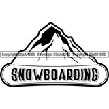 Sports Snowboarding Snowboard Skiing Ski Text ClipArt SVG