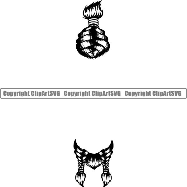 Design Element Human Hair Beard ClipArt SVG