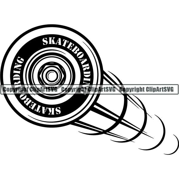 Sports Skateboarding Skateboard Motion ClipArt SVG