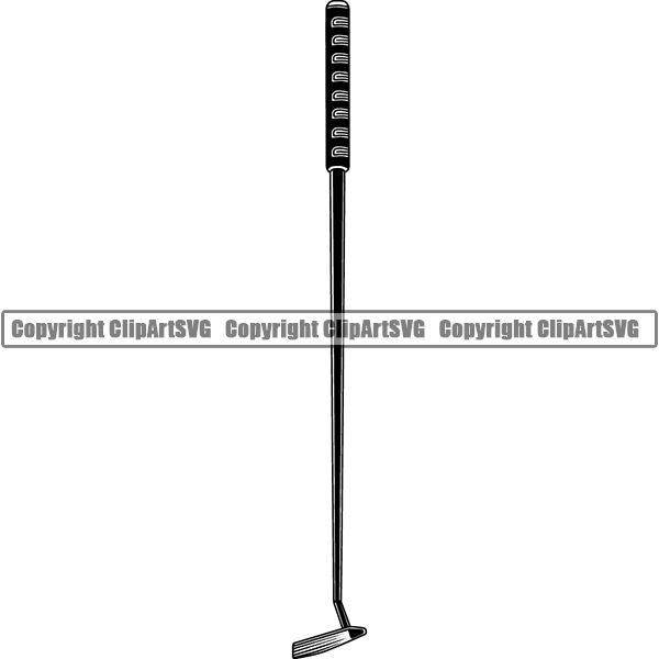 Sports Game Golf Club ClipArt SVG