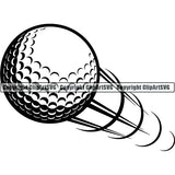 Sports Game Golf Motion ClipArt SVG