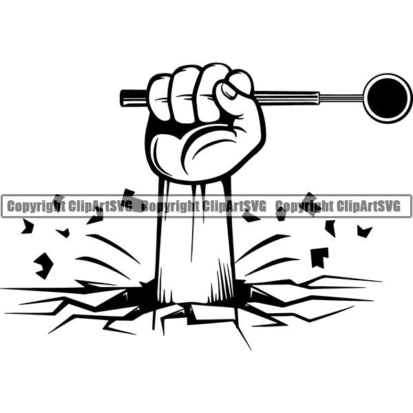 Dentist Dental Service Tool ClipArt SVG