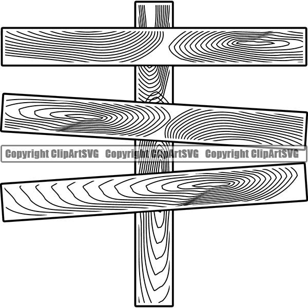 Construction Woodworking Carpenter Lumberjack Fence ClipArt SVG