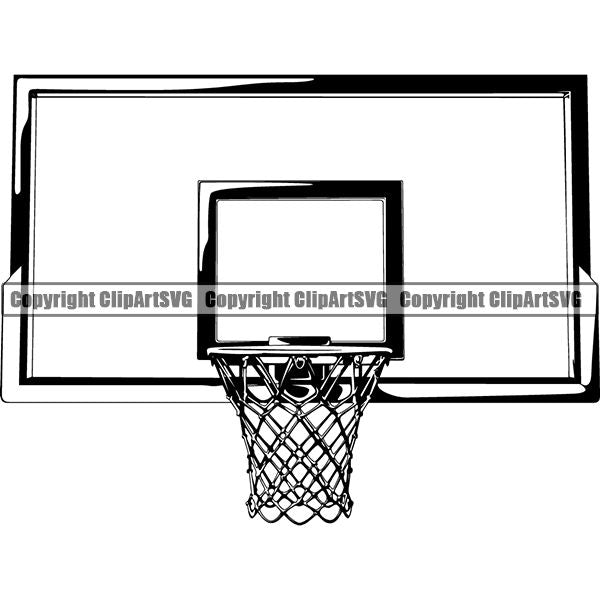 Sports Game Basketball ClipArt SVG