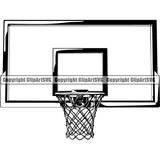 Sports Game Basketball ClipArt SVG