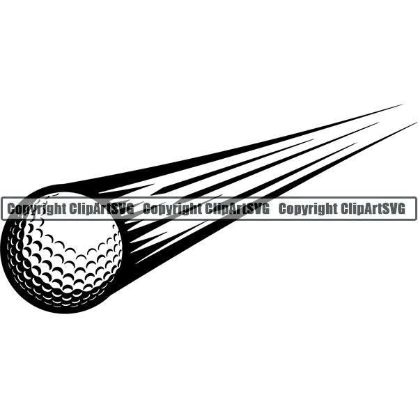 Sports Game Golf Motion ClipArt SVG