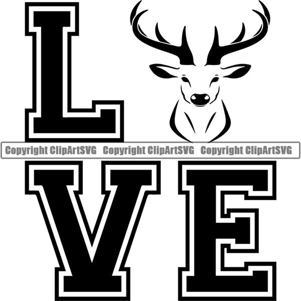 Sports Game Hunting Fishing Hunt Fish Love ClipArt SVG