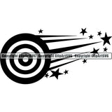 Sports Game Archery Motion ClipArt SVG