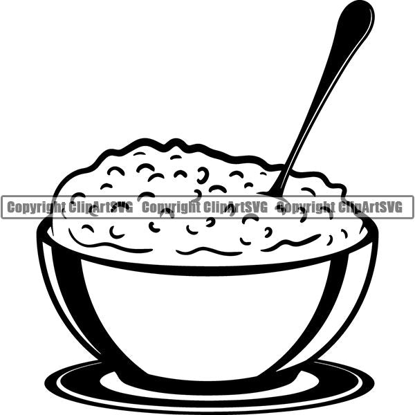 Food Cereal ClipArt SVG