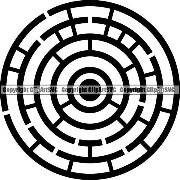 Game Maze ClipArt SVG
