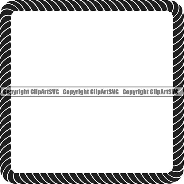 Rope Design Element Nautical Ship Sailing Boat Boating Sail Sailboat Knot ClipArt SVG