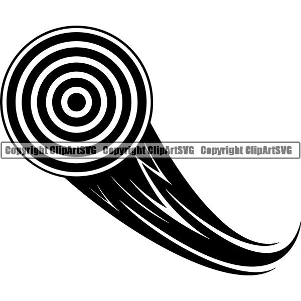 Sports Game Archery Motion ClipArt SVG