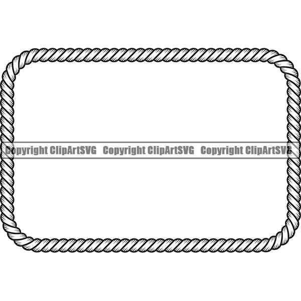 Rope Design Element Nautical Ship Sailing Boat Boating Sail Sailboat Knot ClipArt SVG