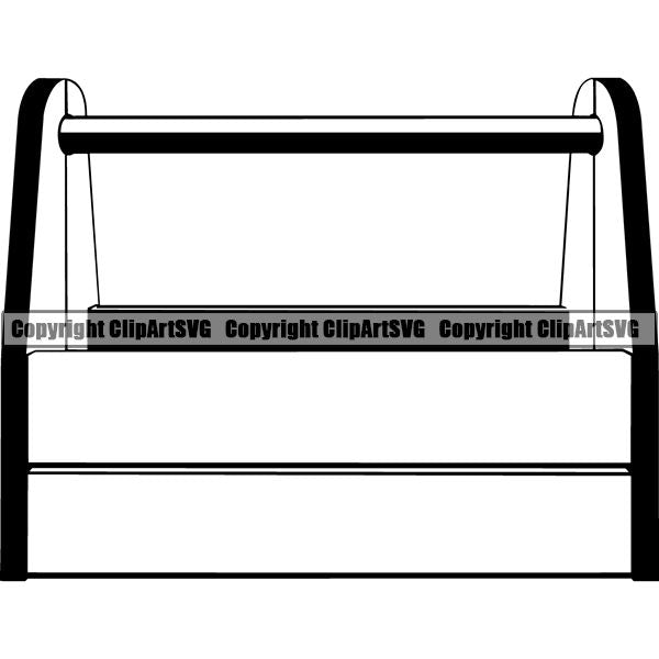 Construction Building Repair Service Toolbox ClipArt SVG