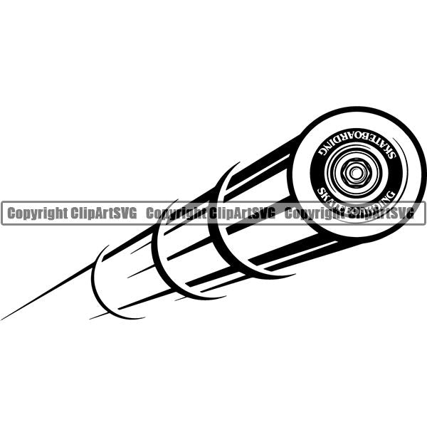 Sports Skateboarding Skateboard Motion ClipArt SVG
