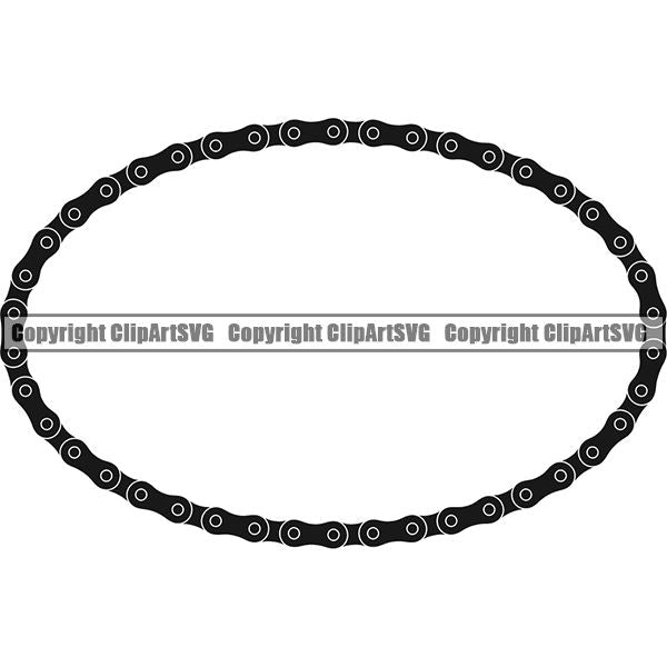 Sports Bicycle Chain Black Oval.jpg