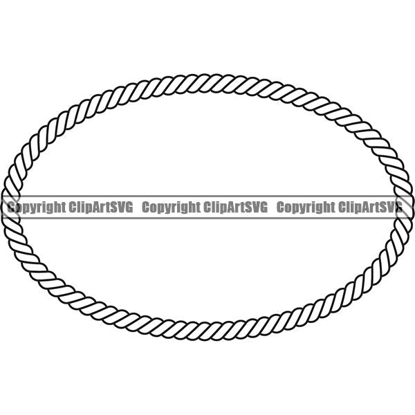 Rope Design Element Nautical Ship Sailing Boat Boating Sail Sailboat Knot ClipArt SVG