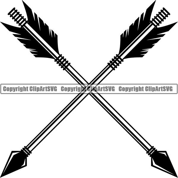 Native American Indian Logo ClipArt SVG