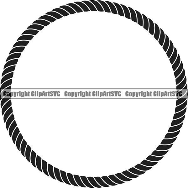 Rope Design Element Nautical Ship Sailing Boat Boating Sail Sailboat Knot ClipArt SVG